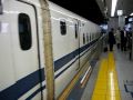 Nozomi 700 - Shinkansen entrando en Shinagawa