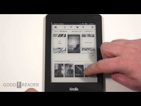 how to use the kindle paperwhite