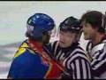 Oduya Beats Horcoff Down
