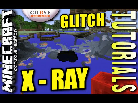 how to do the xray glitch on minecraft ps3