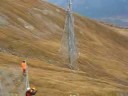 Montage Lawinenverbauung mit Helikopter Montage Lawinenverbauung mit Helikopter