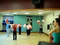 leanne's hen do cheerlaeding