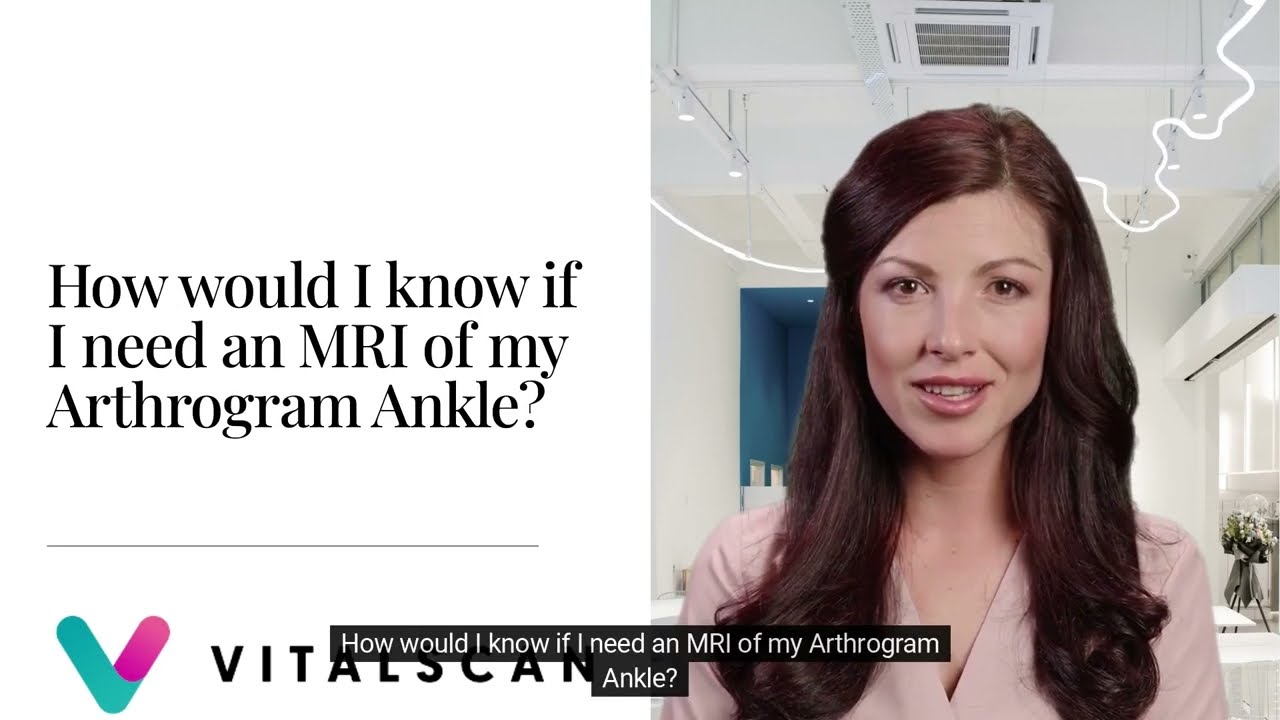 Mri Of Arthrogram Ankle
