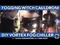 Fog Chiller 48qt DIY Vortex Style Igloo Cube into a Witch Cauldron Prop How-to