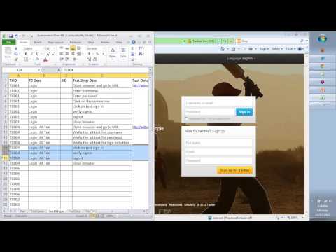 how to define environment variable in qtp
