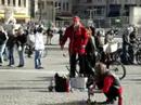 crazy street performer AMSTERDAM crazy street performer AMSTERDAM