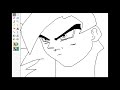 Draw Goku & Vegeta SSJ4 Draw Goku & Vegeta SSJ4