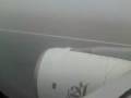 Take off from DXB Dubai in fog Airbus A330 EK Emirates Take off from DXB Dubai in fog Airbus A330 EK Emirates
