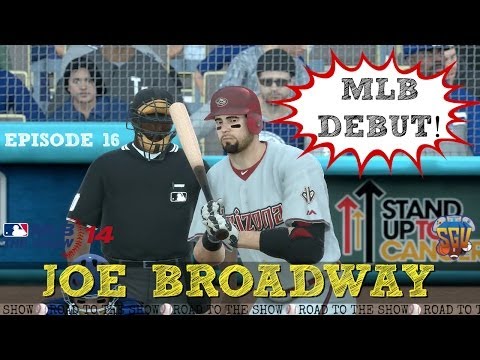 MLB 14 The Show (PS4): Joe Broadway Road To The Show - EP16 (MLB Debut!)