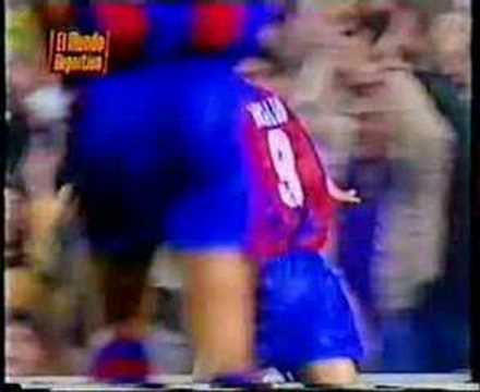 Ronaldo every goal for Barcelona (part 1)
