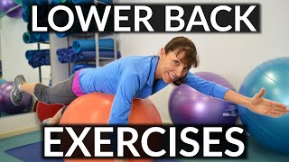 How to Strengthen Your Lower Back - Physio Exercises