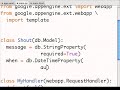 Developing and deploying an application on Google App Engine Developing and deploying an application on Google App Engine