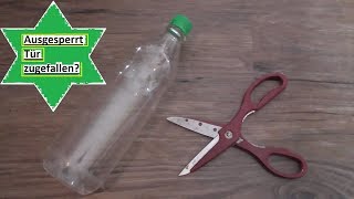 Tür öffnen Mit Flasche