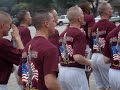 Sam in AF Basic Training - warrior run