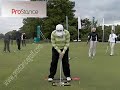 Becky Brewerton putting practice