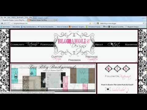 how to remove powered by blogger