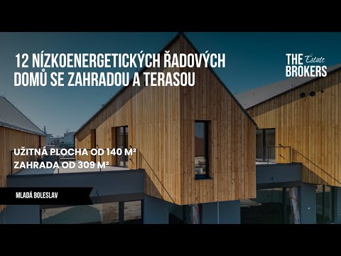 Video Prodej nízkoenergetického rodinného  domu 179 m2, pozemek 493 m2 Mladá Boleslav - Chrást