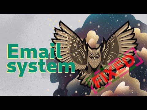 Emailing system FIXED Emailing system FIXED