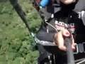 voando parapente