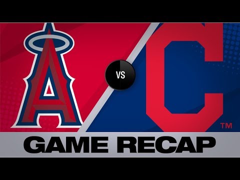Video: Balanced offense lifts Tribe past Angels | Angels-Indians Game Highlights 8/3/19