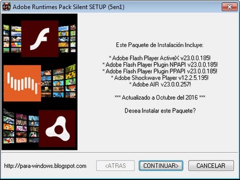 Adobe Flash Player Silent Uninstall