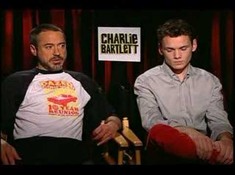Anton Yelchin - Chuck the Movieguy interviews Robert Downey Jr and Anton Yelchin for the movie Charlie Bartlett.