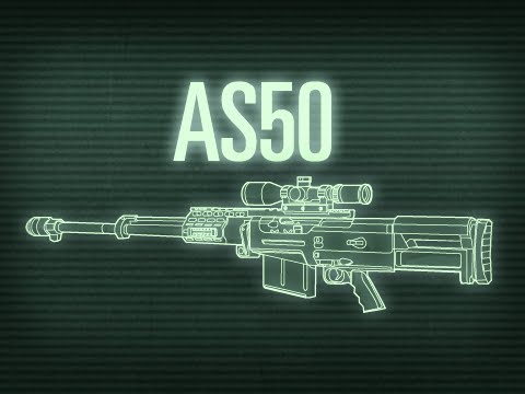 AS50 - In this episode, we're taking a look at the AS50. The AS50 is a British rifle, manufactured by Portsmouth-based Accuracy International. The weapon is intende...