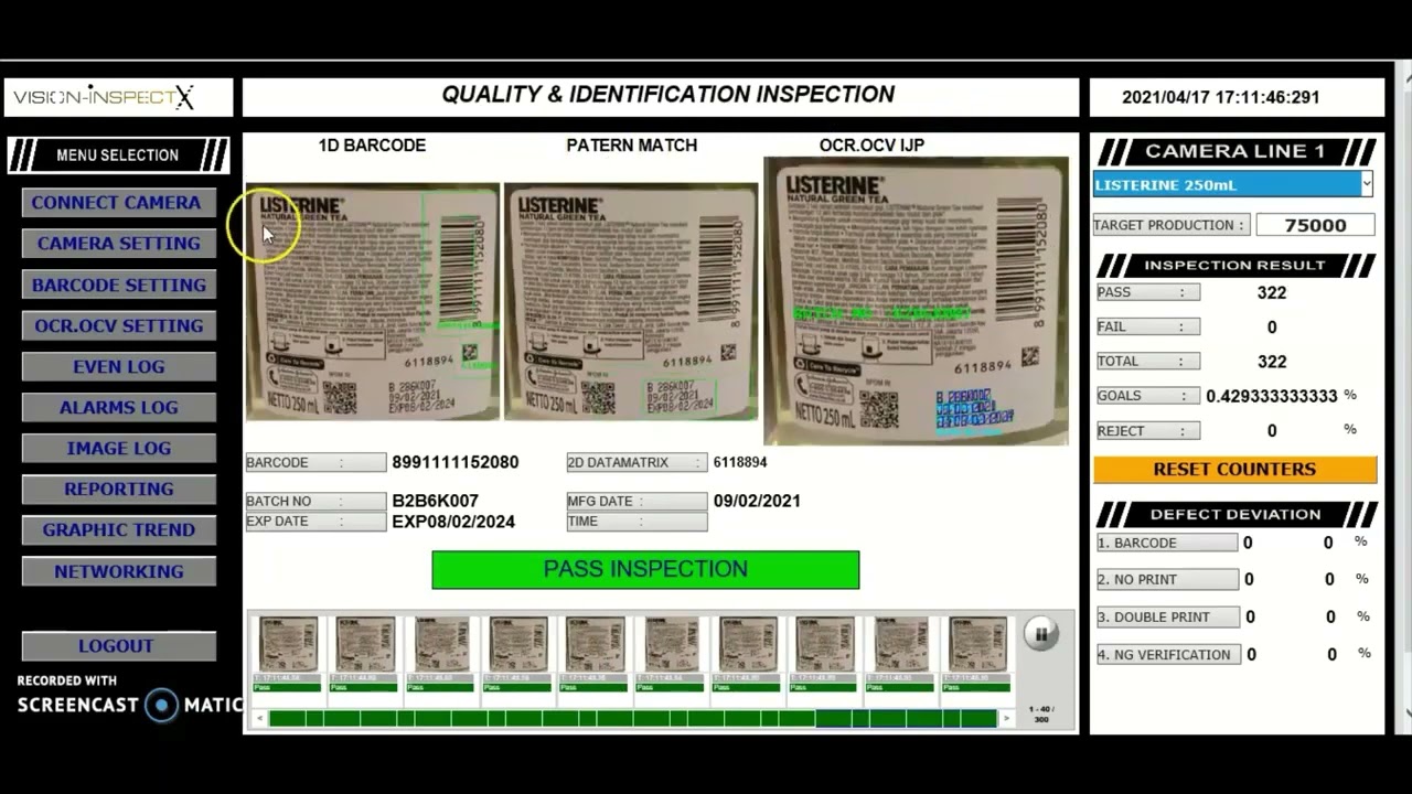 OCR INSPECTION SYSTEM | HIKROBOT SENSOR VISION SYSTEM | VISION KAMERA