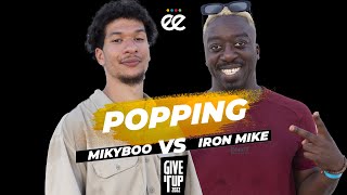 Micky Boo vs Iron Mike – GIVE IT UP 2022 Popping Final