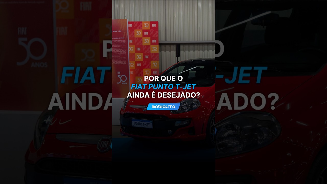 ESSE É O FIAT PUNTO T-JET! VOCÊ JÁ CONHECIA?