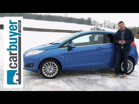 Ford Fiesta - Full review: http://www.carbuyer.co.uk/reviews/ford/fiesta/hatchback/review The Ford Fiesta has just received the company's latest look, featuring an Aston M...