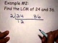 Finding LCM Using The Ladder Method
