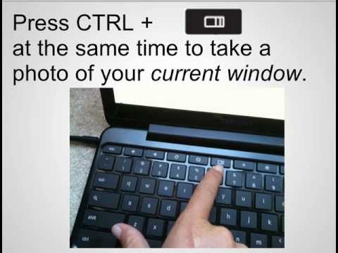 how to take a screenshot on a chromebook
