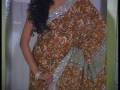 Mustard Pure Georgette Saree with Blouse