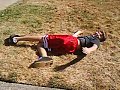 heely accident in street