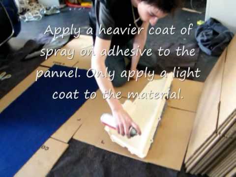 how to re trim door cards