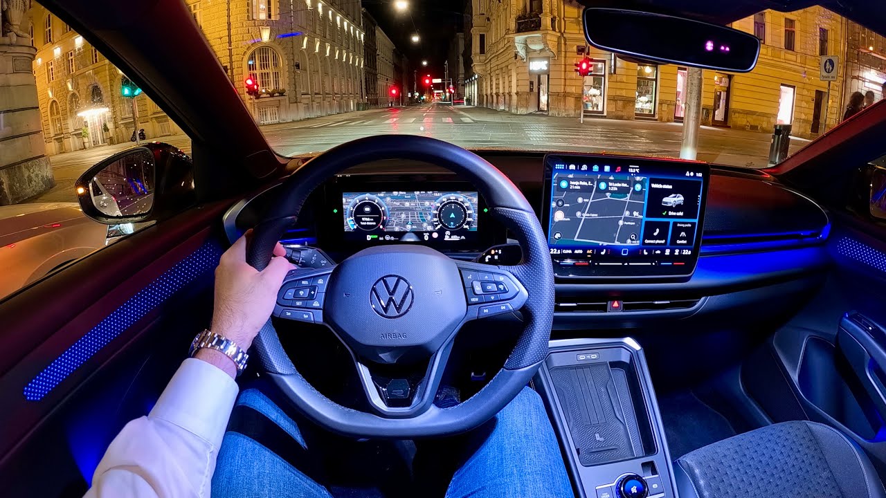 New VOLKSWAGEN T-ROC 2026 - NIGHT POV test drive & REVIEW