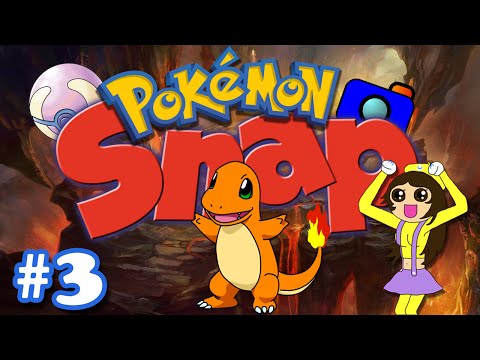 how to get past volcano in pokemon snap