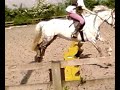 Sherry and seamus doing x-country in the school