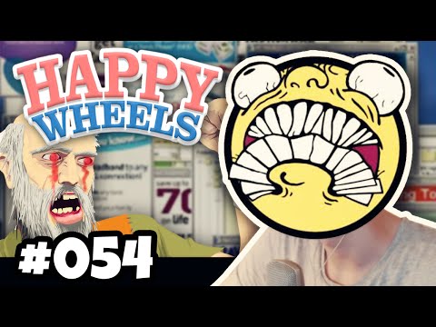 WERBUNG + DOOFE LEVEL = TOTALE FRUSTRATION ★ HAPPY WHEELS #054 | Herr Bergmann