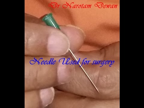 how to unclog a hypodermic needle