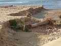Calpe Flood Damaged Beach