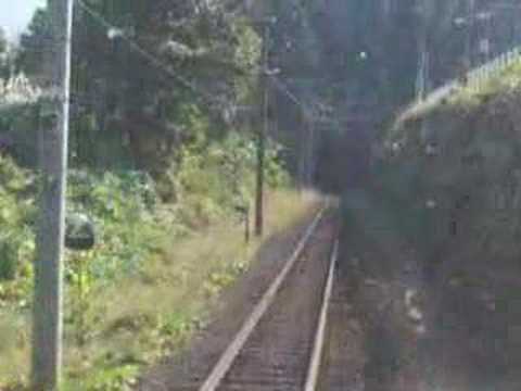 富山地方鉄道　音沢→宇奈月温泉