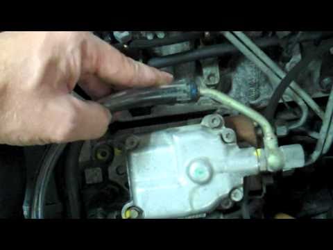 how to bleed vw tdi fuel system