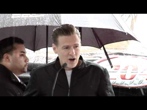 Bryan Adams Walk of Fame Ceremony