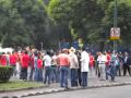 Españoles Reuniendose en la Cibeles Ciudad De México