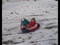 Sledging at Hillend