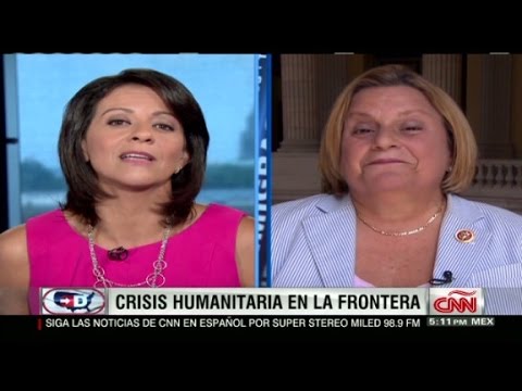 crisis - La congresista republicana Ileana Ros-Lehtinen sobre la propuesta de la Cámara para encarar la crisis en la frontera.