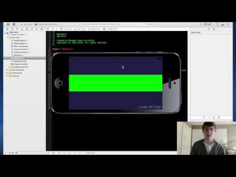 2D iPhone Game Programming Tutorial - 2 - Setting Up the Scene