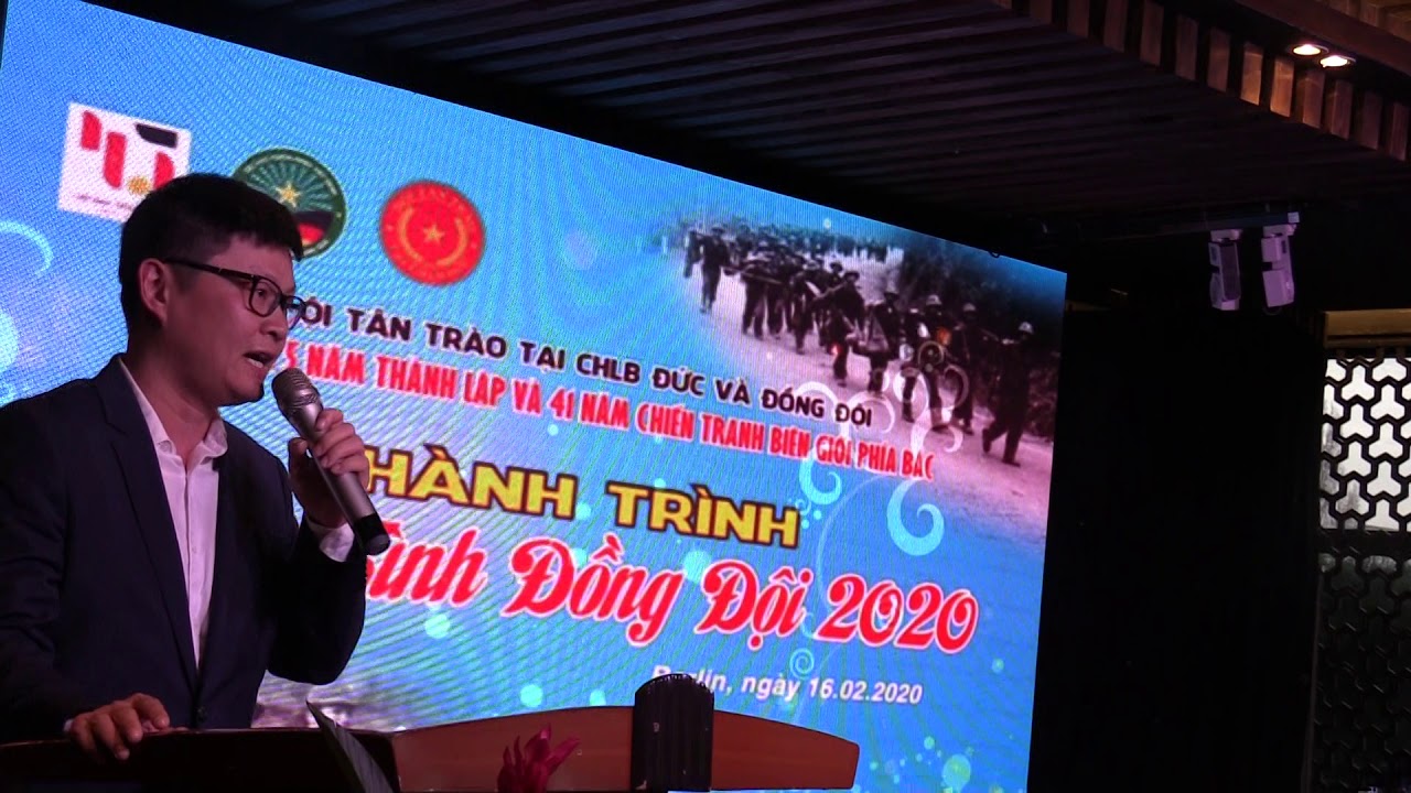 ÔNG NGUYỄN CHUNG THỦY, PHÓ ĐẠI SỨ PHÁT BIỂU TẠI HỘI TÂN TRÀO